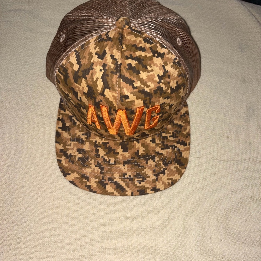 ACME Camo Brown and Orange Hat
